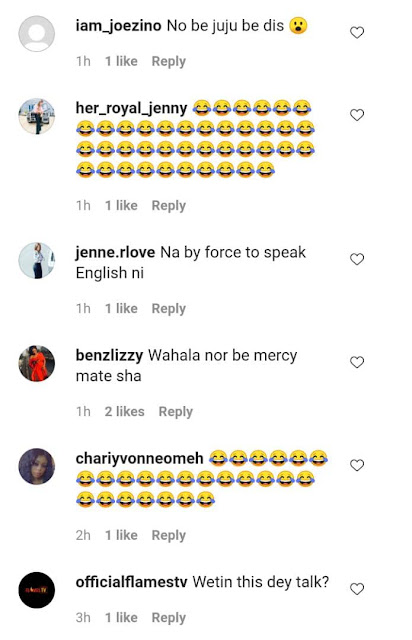 She don start, Which kind Ameri accent be this?-  Fans drags Mercy eke for speaking Phonetics during her show(Video)