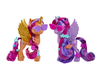 My Little Pony Sunny Starscout Twilight Sparkle Sparking Generations Brushables