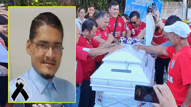 El Salvador: Despiden a Edwin, motociclista víctima de accidente