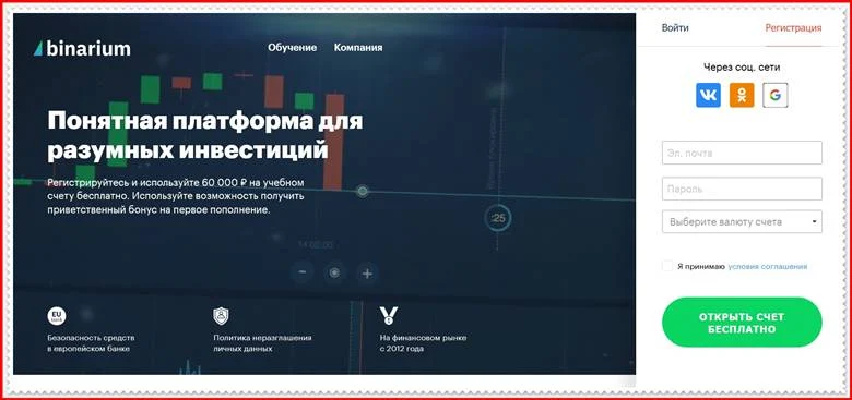 [ЛОХОТРОН] Binarium – Отзывы, развод? Мошенники!