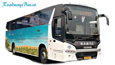 RSRTC Volvo Bus Time Table