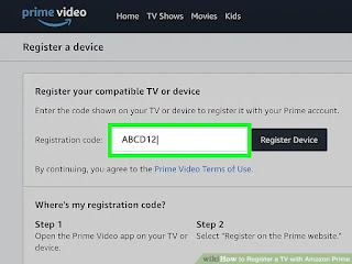 Steps for setting up amazon