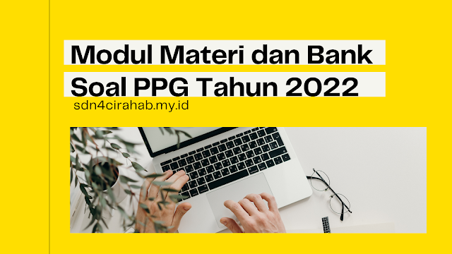 Modul Materi dan Bank Soal PPG Tahun 2022