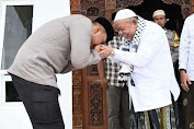 Kapolres Aceh Timur Yang Baru, Mengawali Tugasnya Silaturahmi Dengan Ulama Kharismatik Aceh, Abu Paya Pasie.