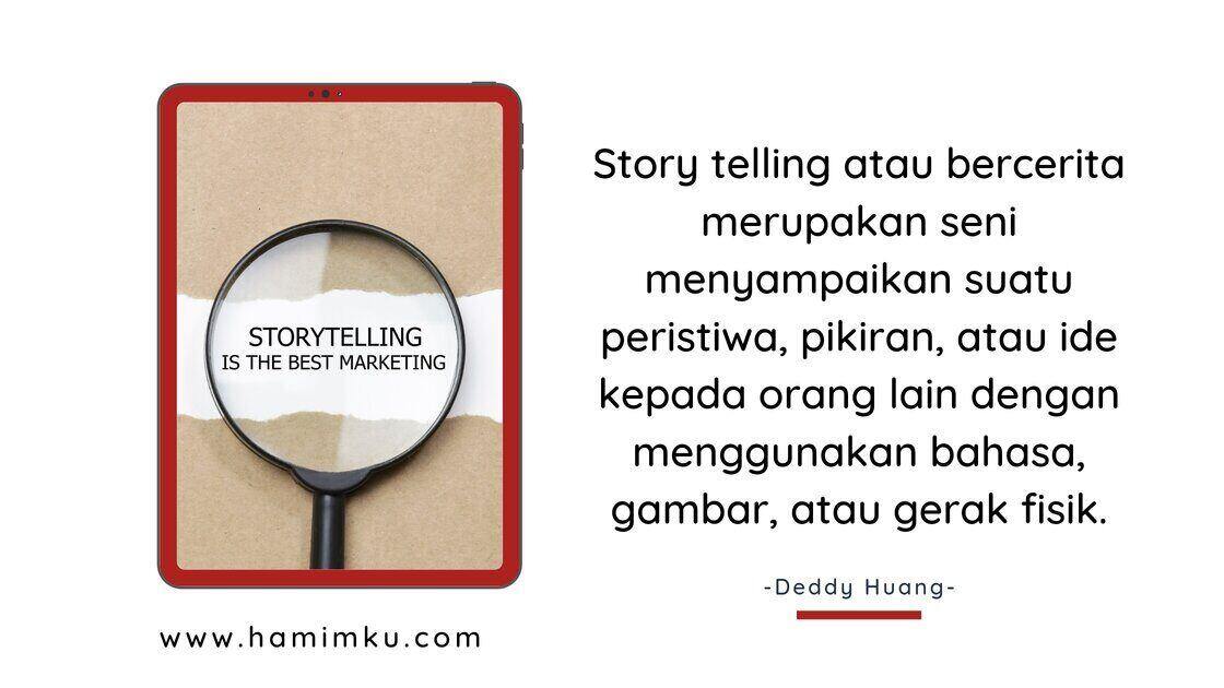 Apa itu story telling