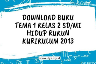 Download Buku Tema 1 Kelas 2 Hidup Rukun Kurikulum 2013