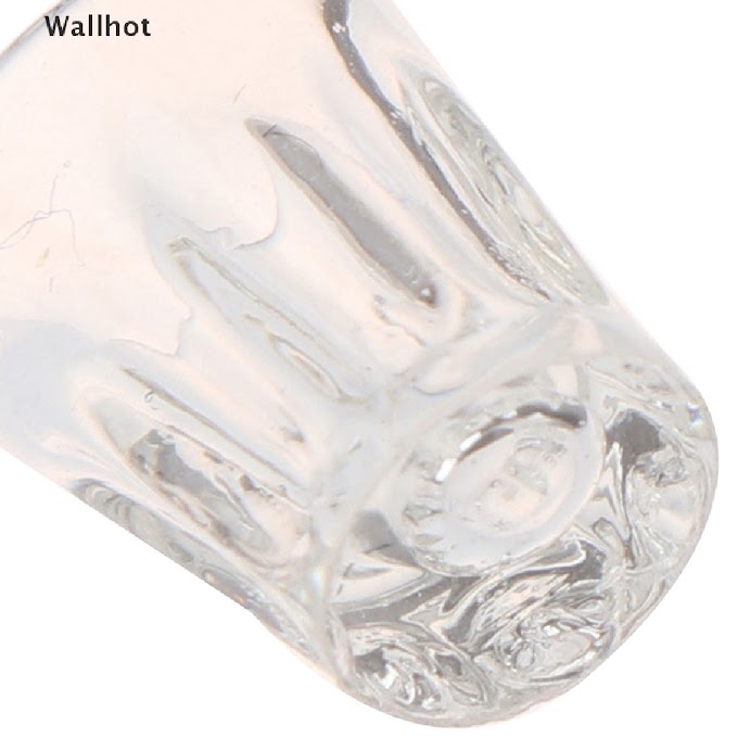 [ wallhot.vn ] Wallhot> 4pcs/set Dollhouse Miniature Accessories Mini Resin Transparent Cup Simulation Model well