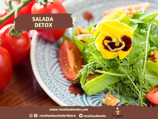 Receita de Salada Detox