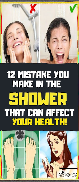 Bad Shower Habits For Your Health !