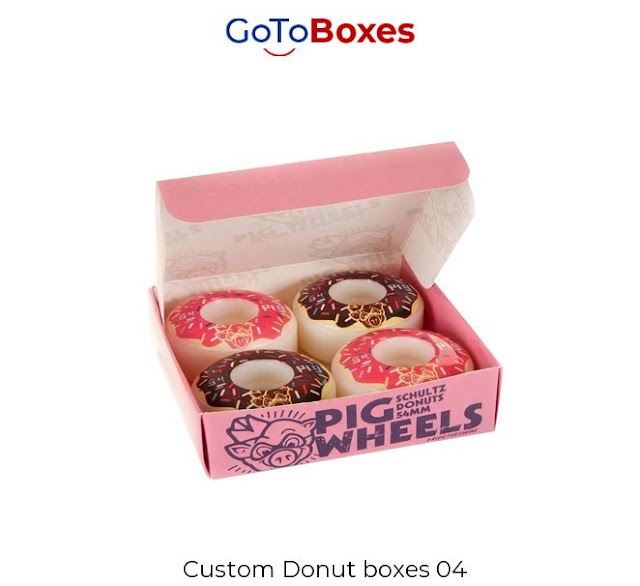 The food industry has gained momentum in the packaging of products to appeal to customers. Thus, get the best Donut Packaging Boxes at affordable rates at GoToBoxes.