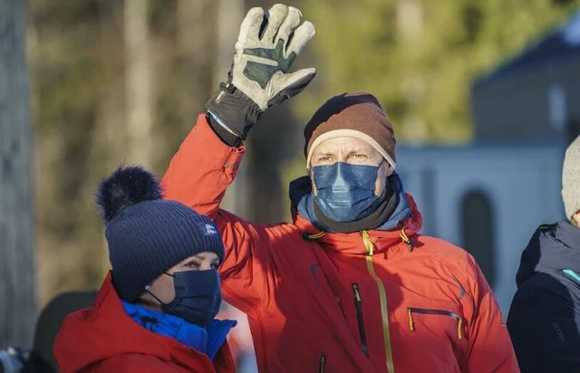 Crown Prince Haakon and Princess Martha Louise of Norway attended the first World Para Snow Sports Championships 2021