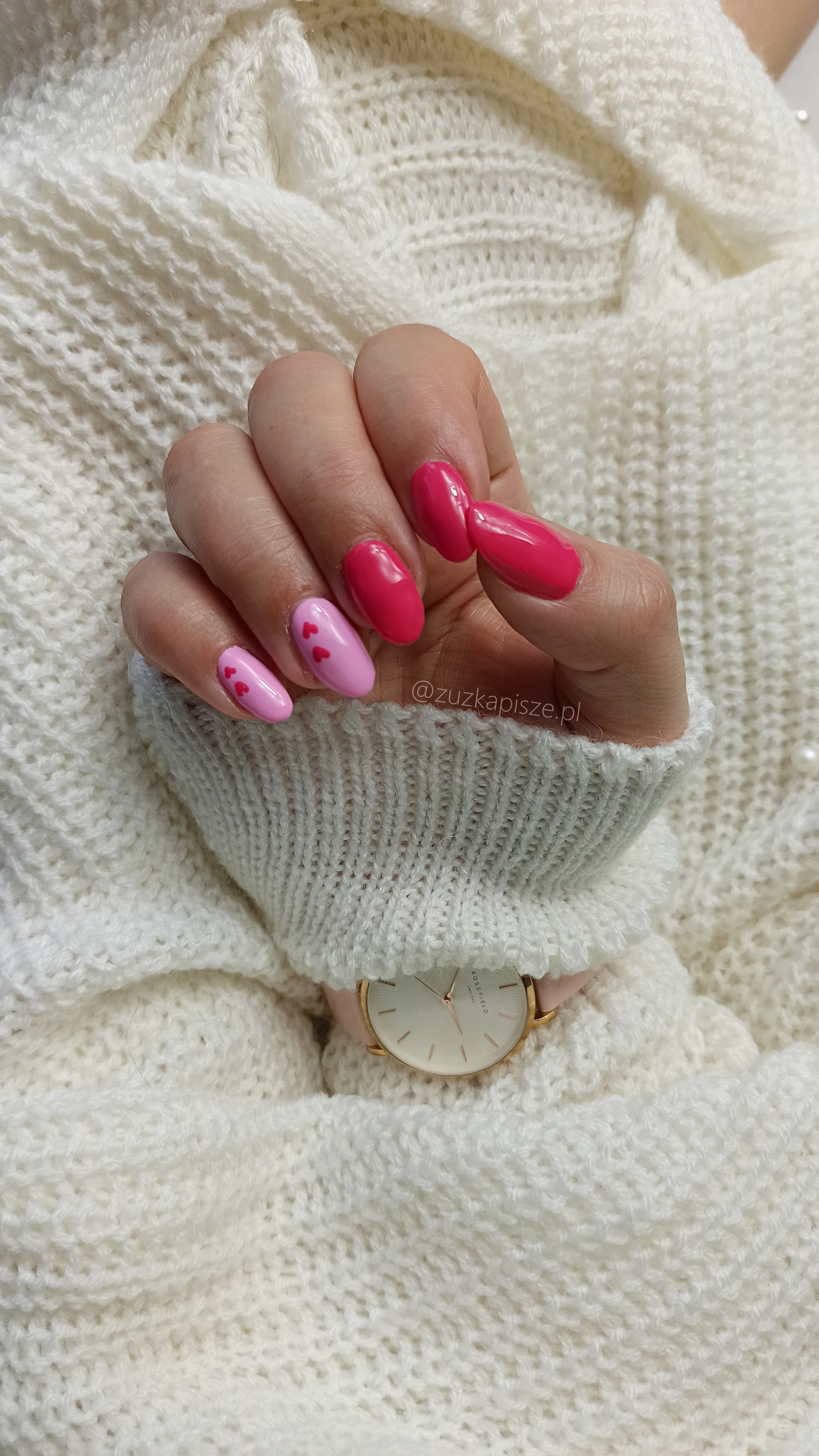 Inspiracja na Walentynkowy manicure - NC Nails Company