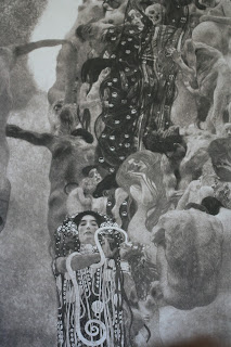 Gustav Klimt'in "Tıp" adlı tablosu