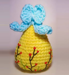 PATRON GRATIS HUEVO DE PASCUA AMIGURUMI 50056 🥚🐰