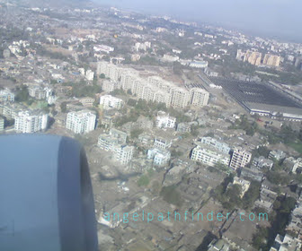 Bangalore aerial view