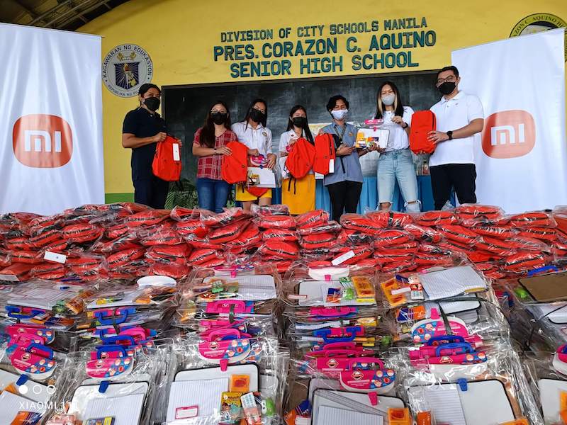 Xiaomi, World Vision gives back to 400 families in BASECO