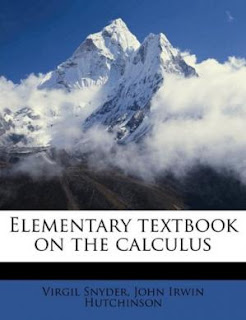 Elementary Textbook on the Calculus