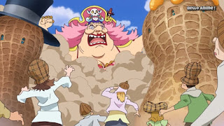 ワンピースアニメ WCI編 858話 ビッグマム 食いわずらい | ONE PIECE ホールケーキアイランド編