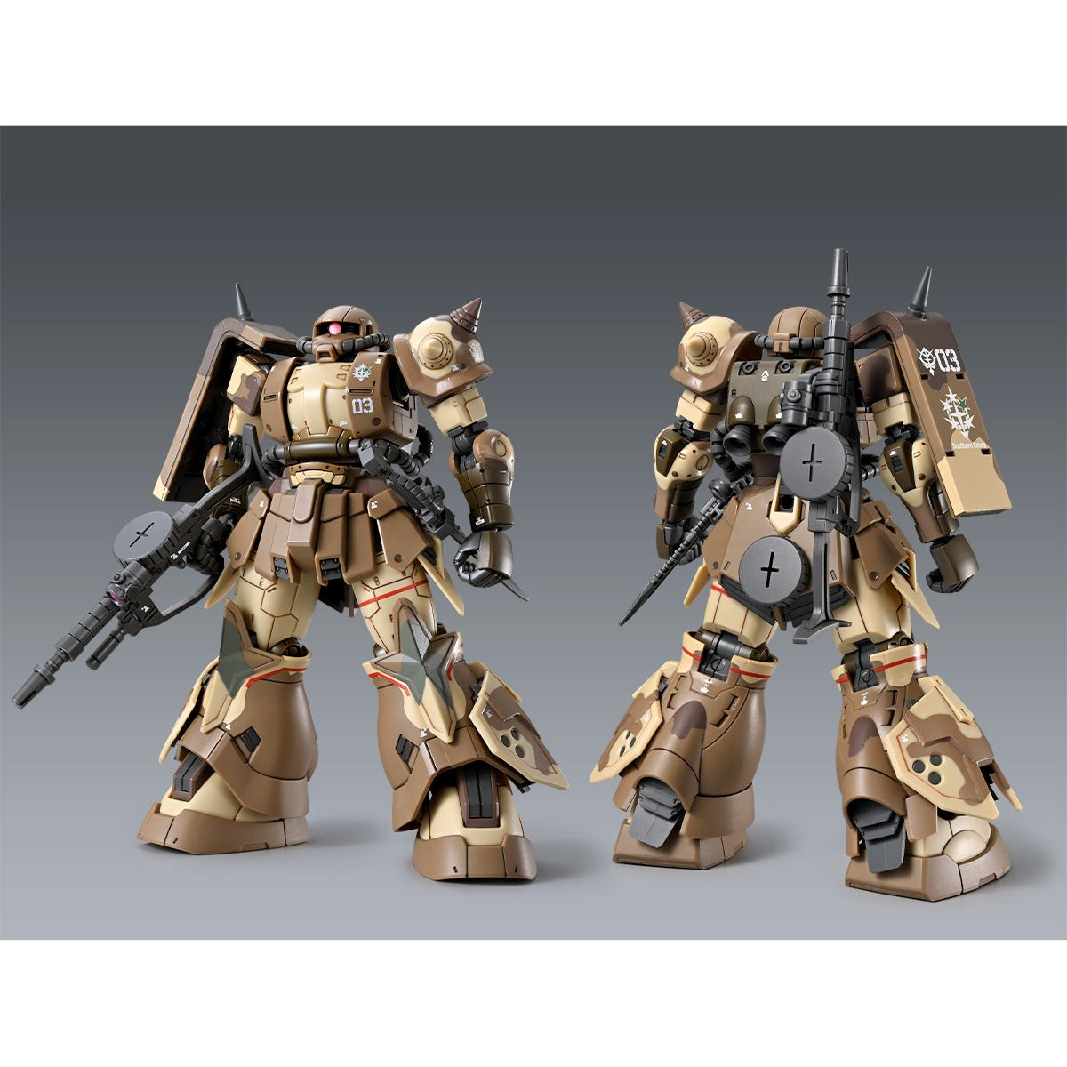 P-BANDAI: HG 1/144 MS-06GD ZAKU HIGH MOBILITY SURFACE TYPE (SANGHO) - 03