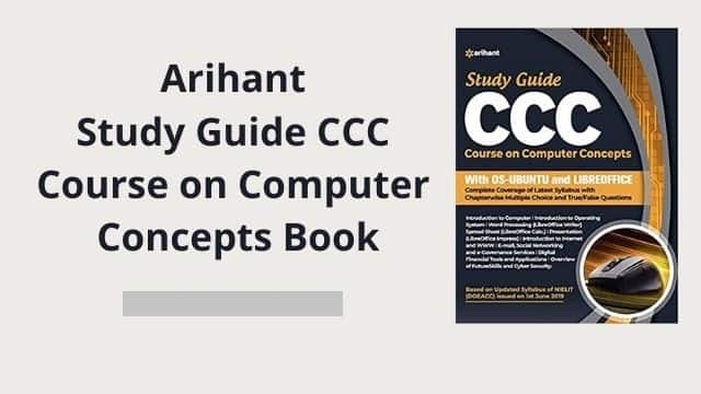 CCC Study Material Free PDF Download