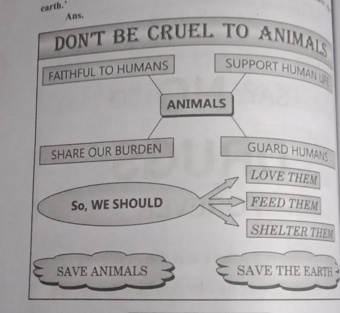 Design poster Don't be Cruel to Animals Love them
