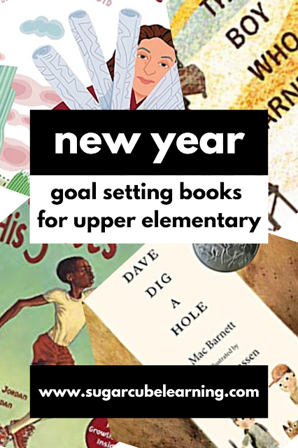 new year goal setting books for upper elementary