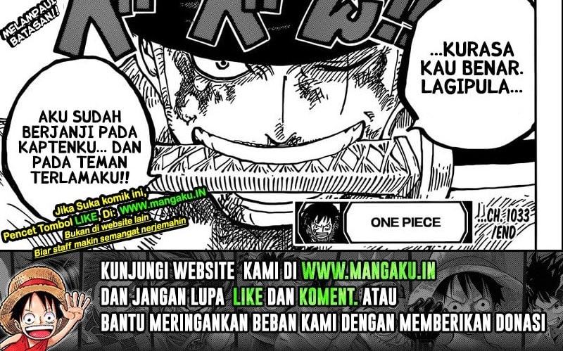 Manga One Piece Chapter 1033 Bahasa Indonesia