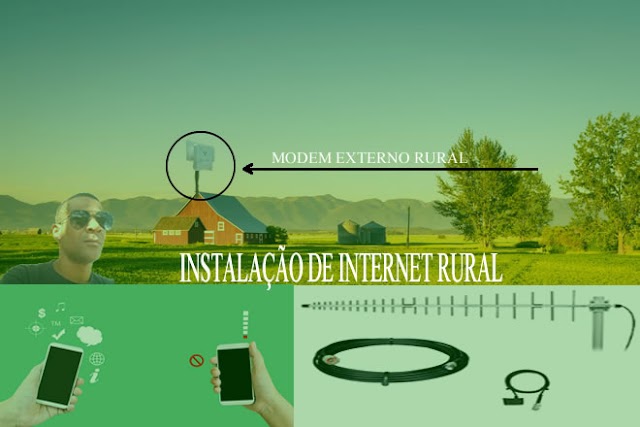 Instalação de ‘internet’ na zona rural 