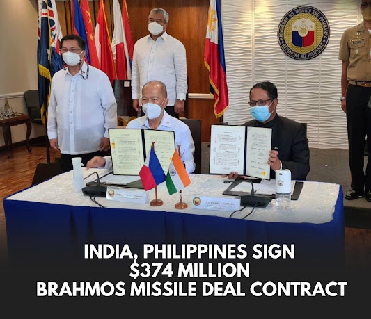 HISTORIC: India And Philippines finally signs $374 million mega BrahMos supersonic cruise missile deal today