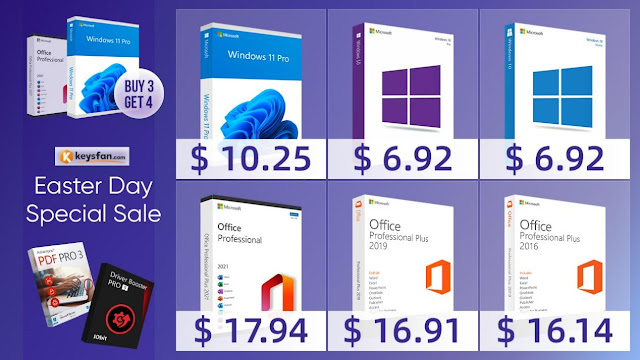 الحصول علي Windows و Office بأقل سعر! جميع العروض من Keysfan