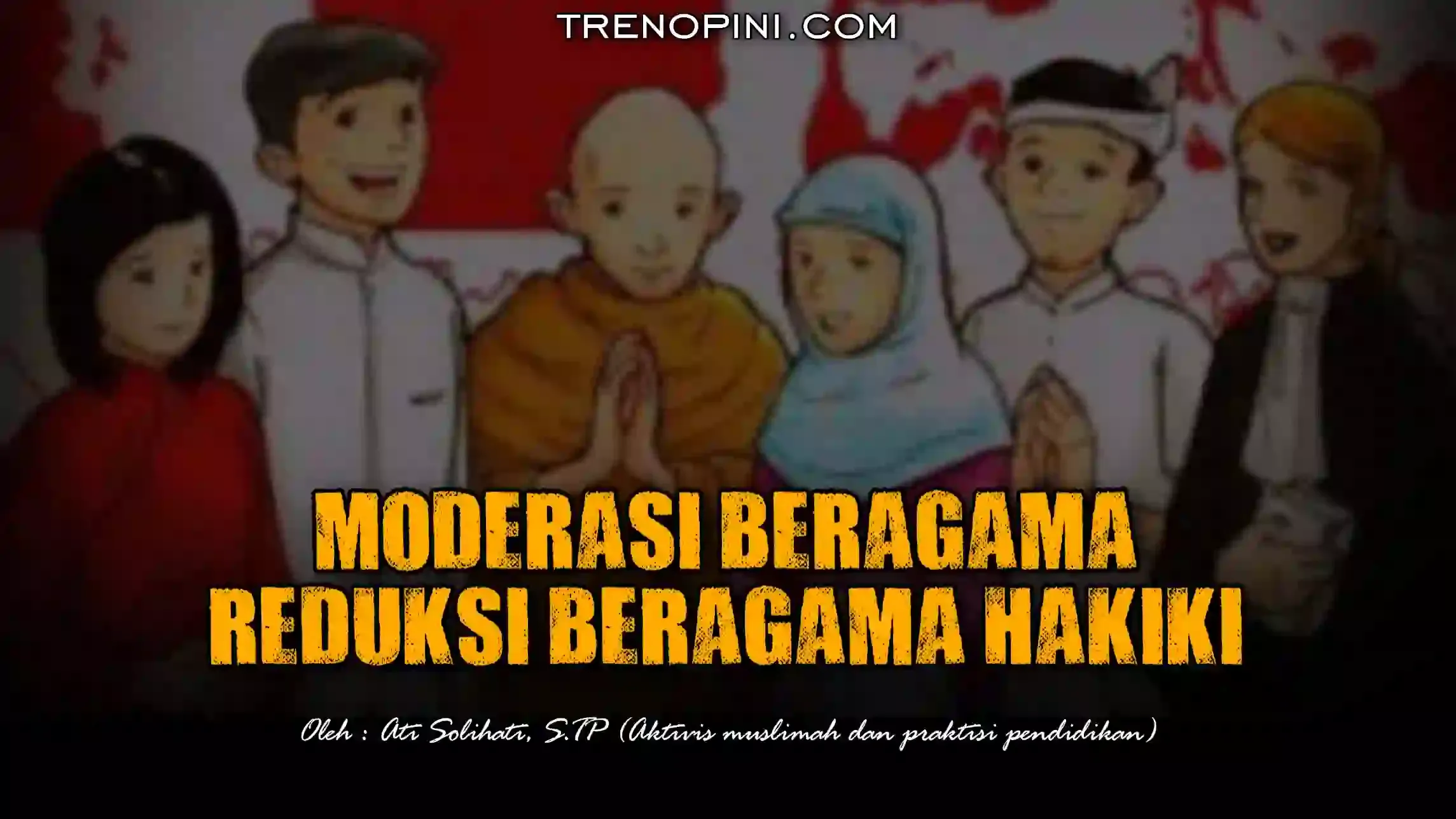 Moderasi beragama bukanlah ide yang bergulir secara alami. Tetapi sebuah agenda besar untuk menghambat laju kebangkitan Islam. Kunci kebangkitan Islam terletak pada kesadaran umat untuk menerapkan Islam secara kaffah. Kesadaran yang membakar semangat memperjuangkan tegaknya Sistem Kehidupan (baca: Khilafah) berlandaskan Islam. Kesadaran umat Islam ini sungguh sangat menakutkan Barat, dengan ideologi kapitalismenya, dan juga menakuti antek-antek serta para pengikutnya. Karena kesadaran ini akan menjadi bola salju yang akan menggulung dan meluluh lantakkan hegemoni mereka selama ini. Sehingga proyek mereduksi Islam, dari kaffah menjadi moderat, menjadi strategi mereka.