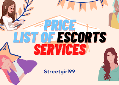 Escorts Girl services price list