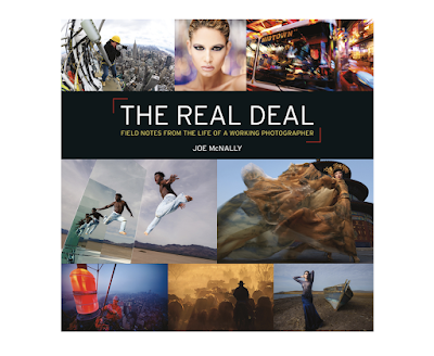 cover  of Joe McNally book "The Real Deal"