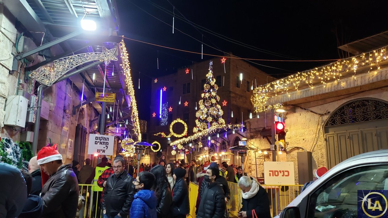 Рождество в Иерусалиме, 24-12-2021 