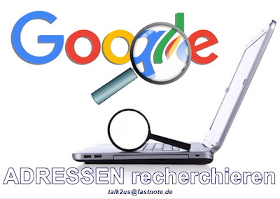 Adressen recherchieren Adressrecherche Schreibbüro