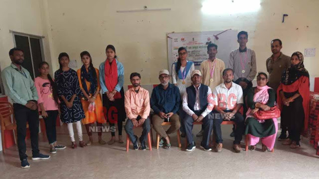 नेहरू युवा केंद्र के द्वारा भाषण प्रतियोगिता का किया गया आयोजन
