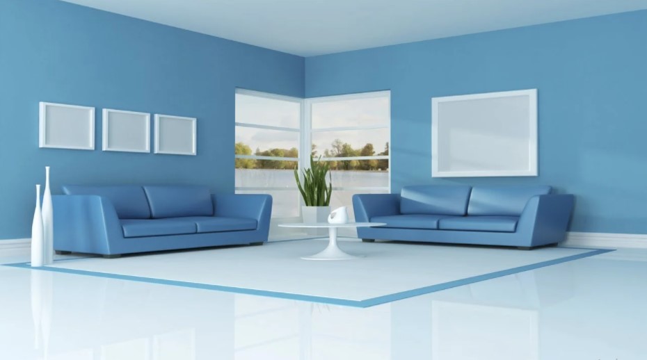 light blue paint colors for living room