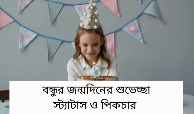 বন্ধুর জন্মদিনের শুভেচ্ছা স্ট্যাটাস, এসএমএস ও  পিকচার | শুভ জন্মদিন বন্ধু 2022