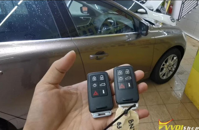 VVDI Key Tool Plus Adds Volvo XC60 Smart Key 15