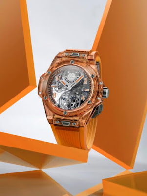 Hublot Big Bang Tourbillon Automatic Orange Sapphire replica watch