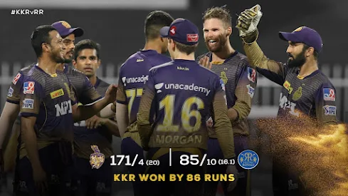 IPL 2021 KKR vs RR: