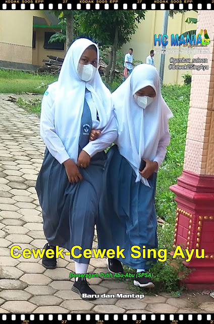 Gambar Soloan Terbaik di Indonesia - Gambar SMA Soloan Spektakuler Cover Putih Abu-Abu K1 (SPSA) - 23 A DG
