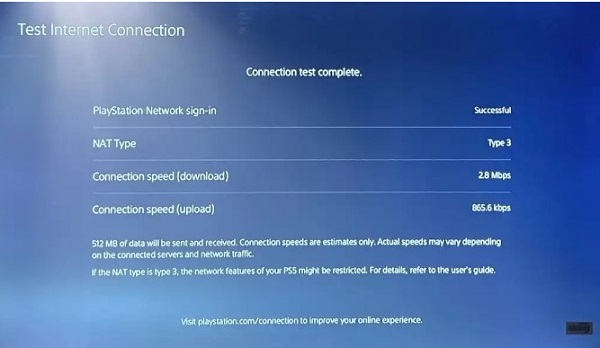 مشكلة عدم الاتصال بالإنترنت لجهاز PlayStation 5