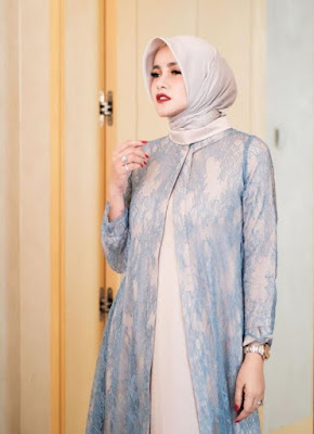 Kebaya muslim brokat elegan