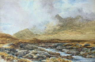 James Orrock 19th Century Watercolour Isle Of Skye Scotland