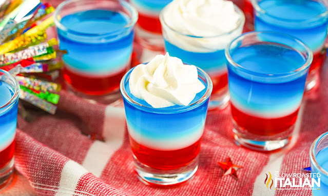 4th of july party jello shots