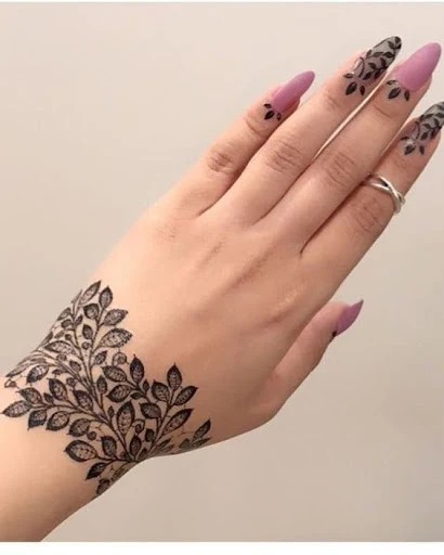 mehndi design dulhan