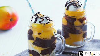 How to cook Italian Mango and Chocolate Milkshake Recipe