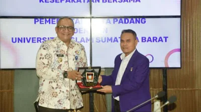 Optimalkan Kerjasama di Bidang Pendidikan, Pemko Padang MoU dengan UISB