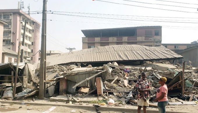 SAD: Many Trapped In Anambra Building Collapse